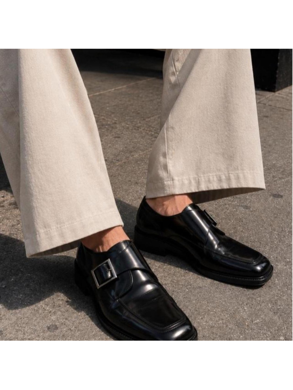 Kenneth Cole Reaction Italian Leather Monk Shoes Unisex

Prada-inspired vintage